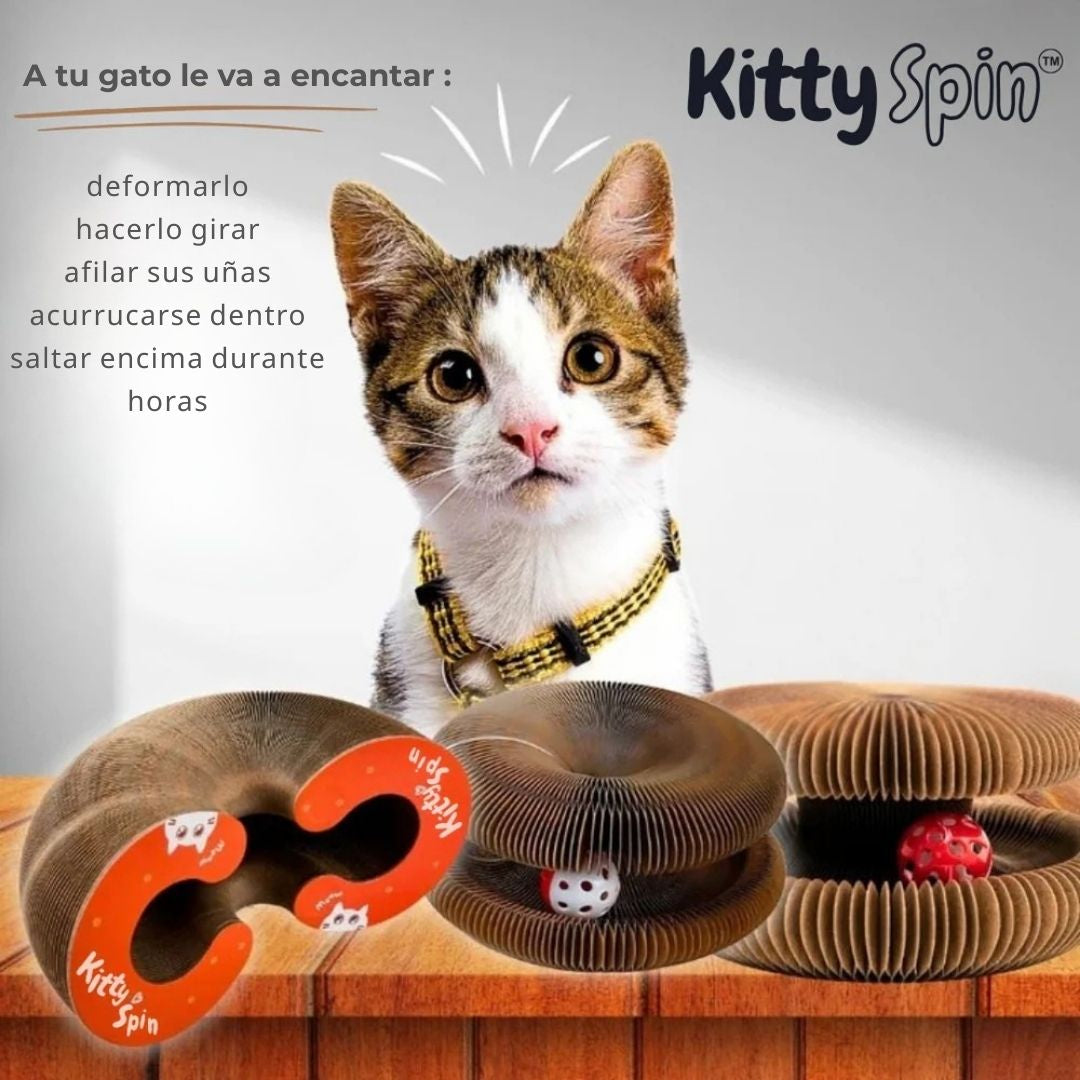KittySpin™ | Rascador interactivo para gatos
