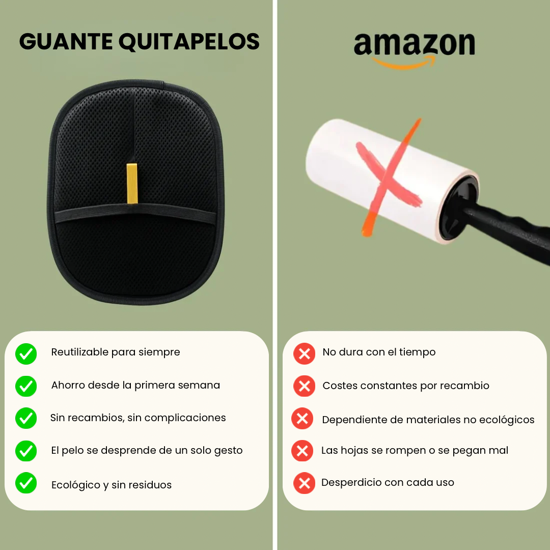 FurFree™ — Guante Quitapelos Reutilizable y Ecológico