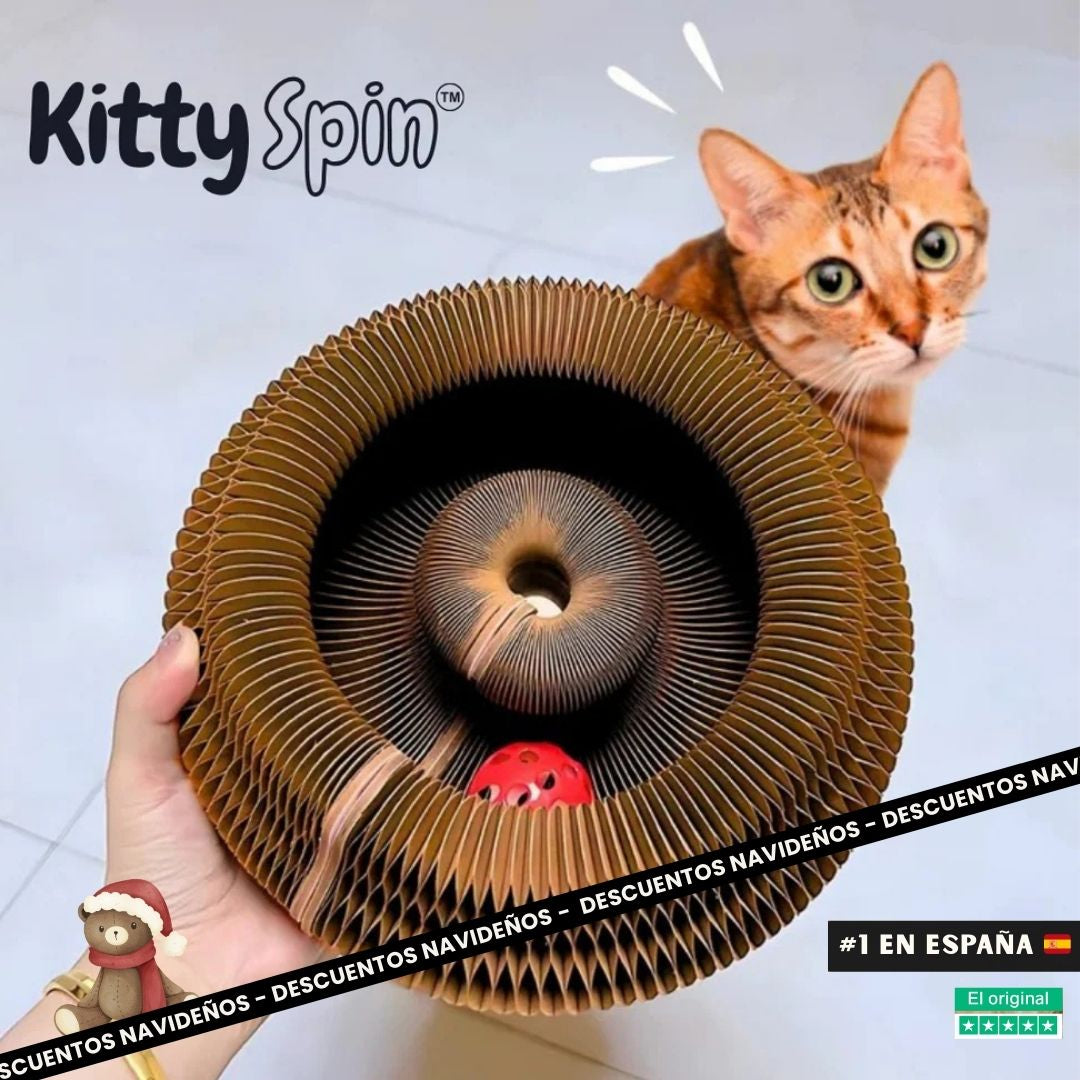 KittySpin™ | Rascador interactivo para gatos