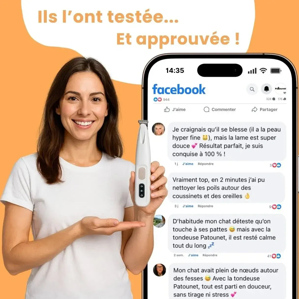 Patitas™ – Cortadora de Precisión para perros y gatos